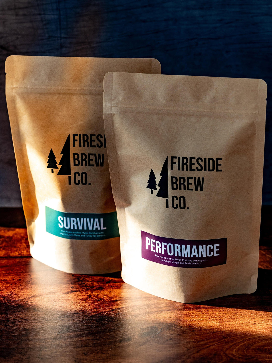 Fireside Brew Co. Survival + Performance 2x 250g Bags / Original
