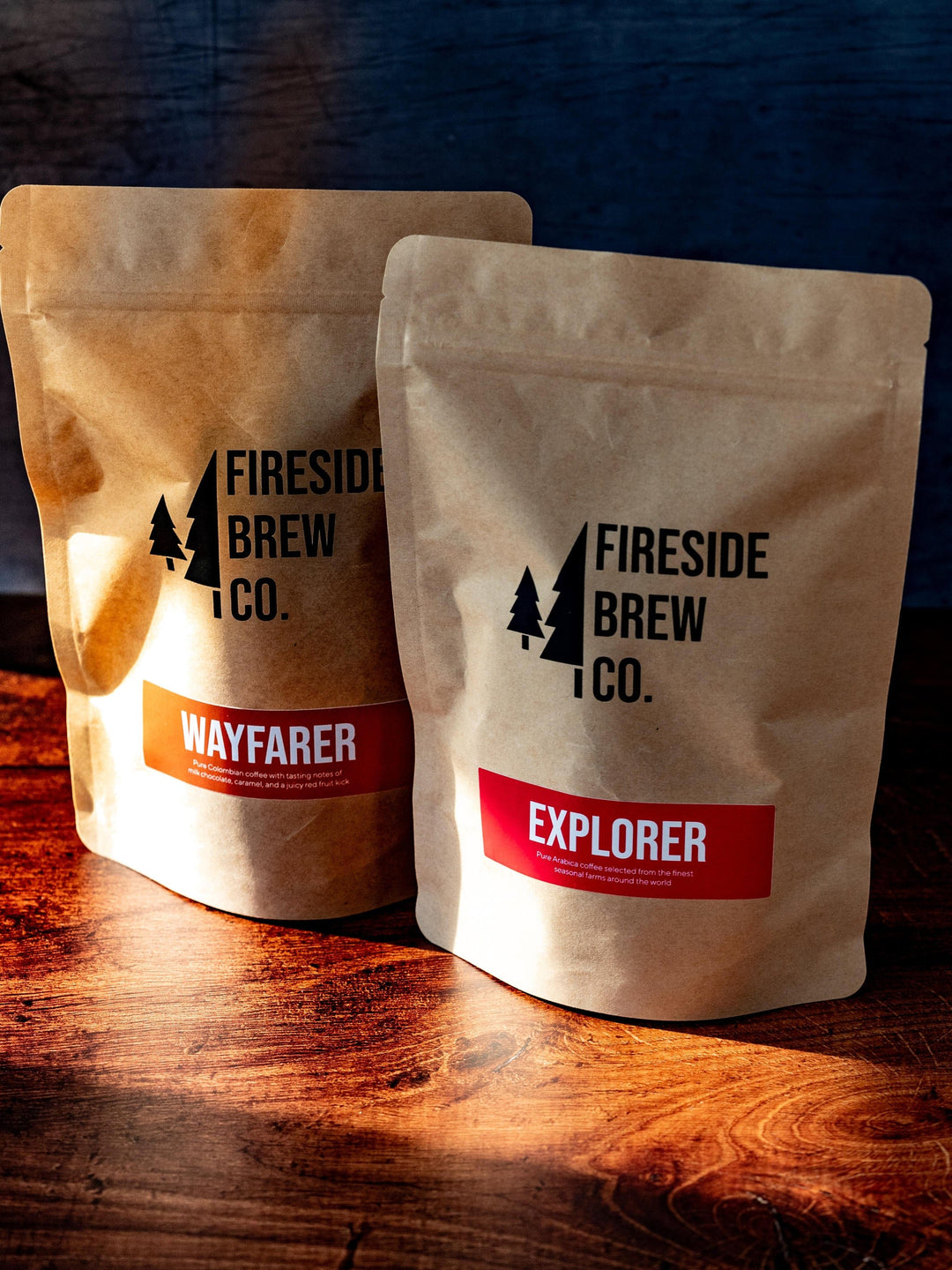 Fireside Brew Co. Wayfarer + Explorer 2x 250g Bags