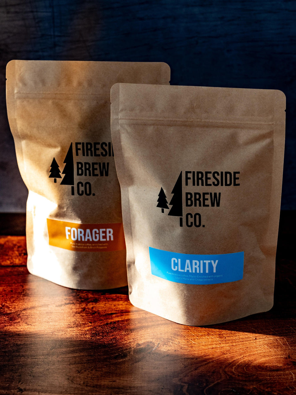 Fireside Brew Co. Clarity + Forager 2x 250g Bags / Original
