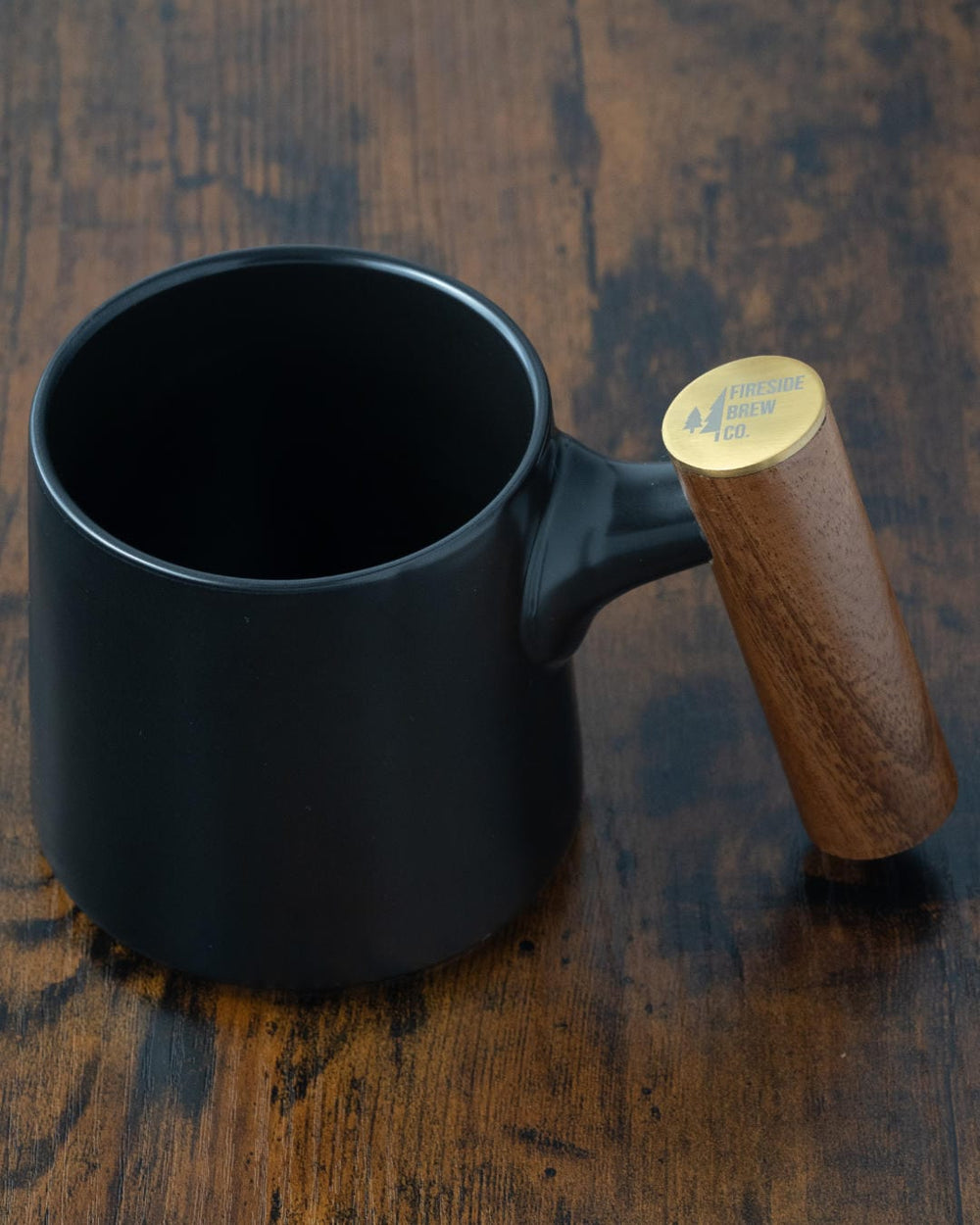Fireside Brew Co. Keep Forging Ahead Mug Black