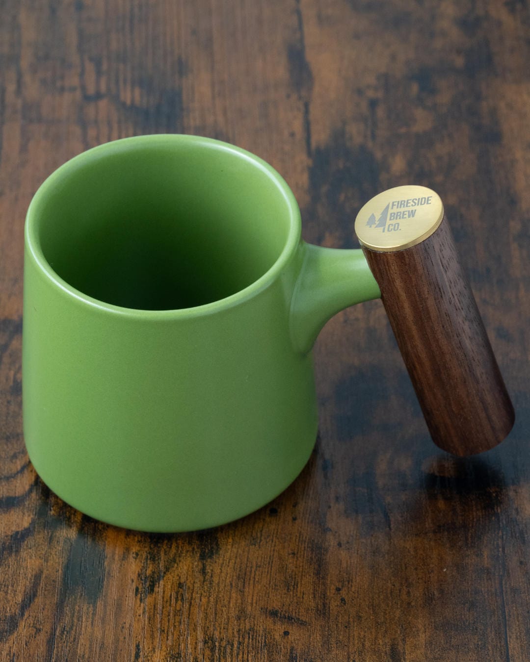 Fireside Brew Co. Keep Forging Ahead Mug Green