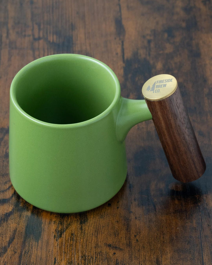 Fireside Brew Co. Keep Forging Ahead Mug Green