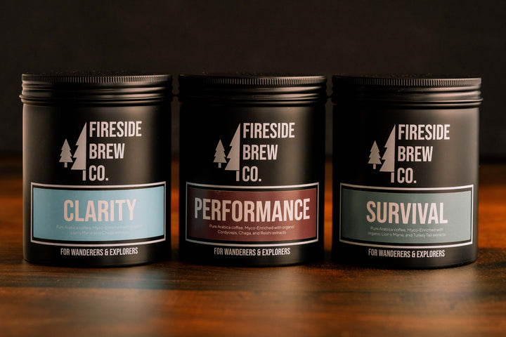 Fireside Brew Co. Mushroom Coffee Set Original / 3x 250g Tins