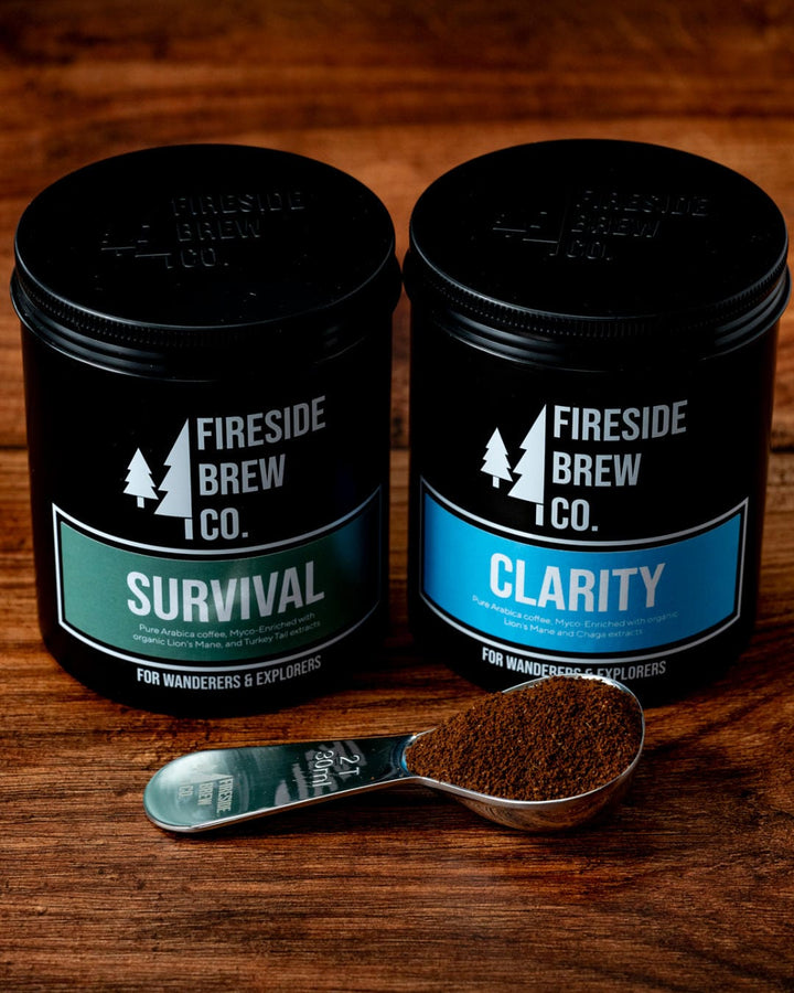 Fireside Brew Co. Mushroom Coffee Starter Pack Clarity + Survival / Original