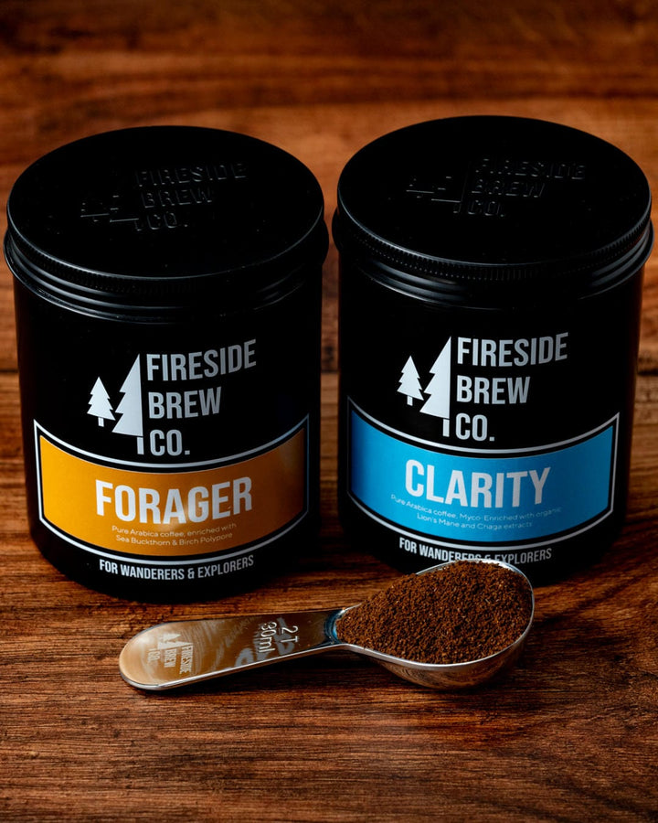 Fireside Brew Co. Mushroom Coffee Starter Pack Clarity + Forager / Original