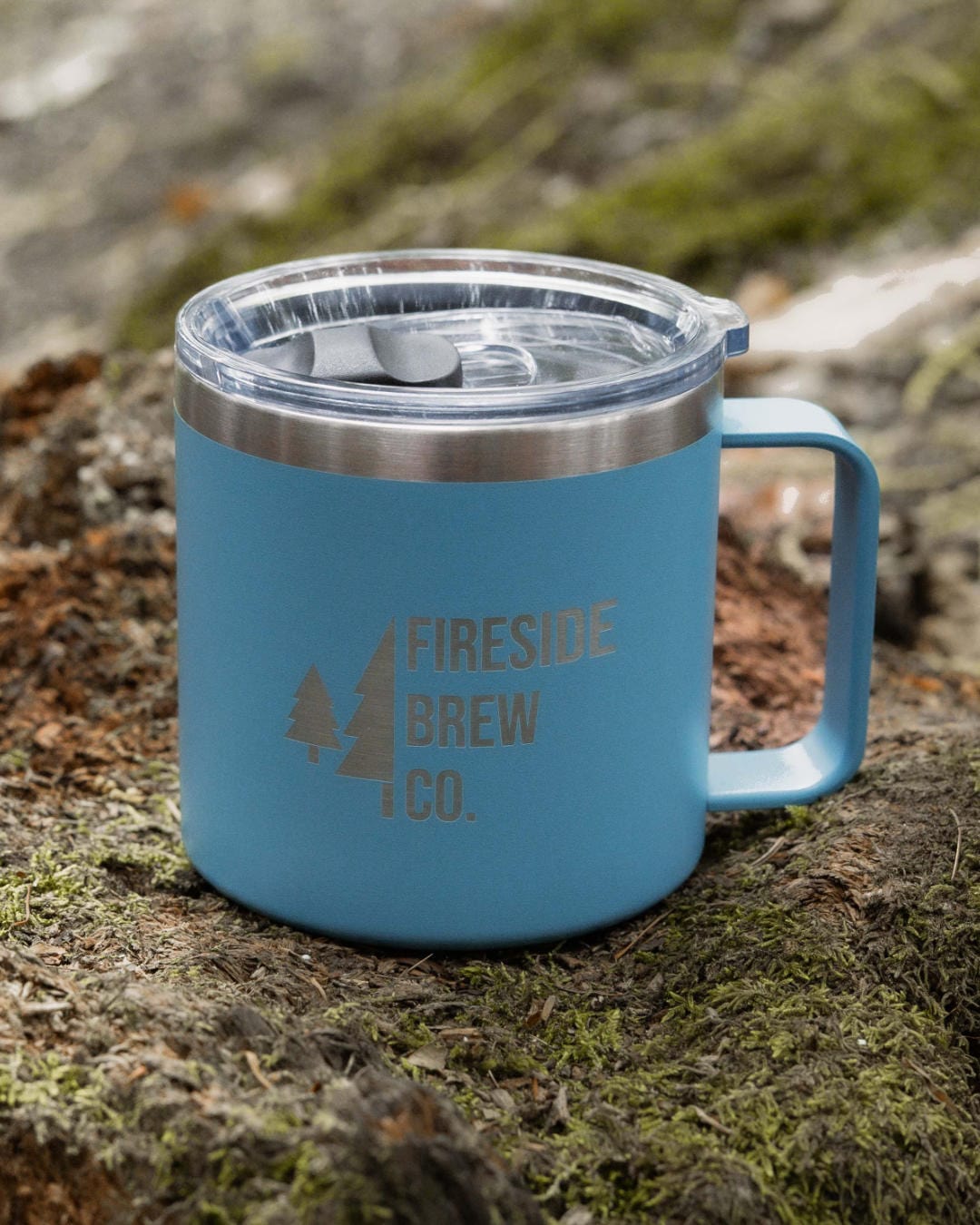 Fireside Brew Co. Outpost Mug Light Blue