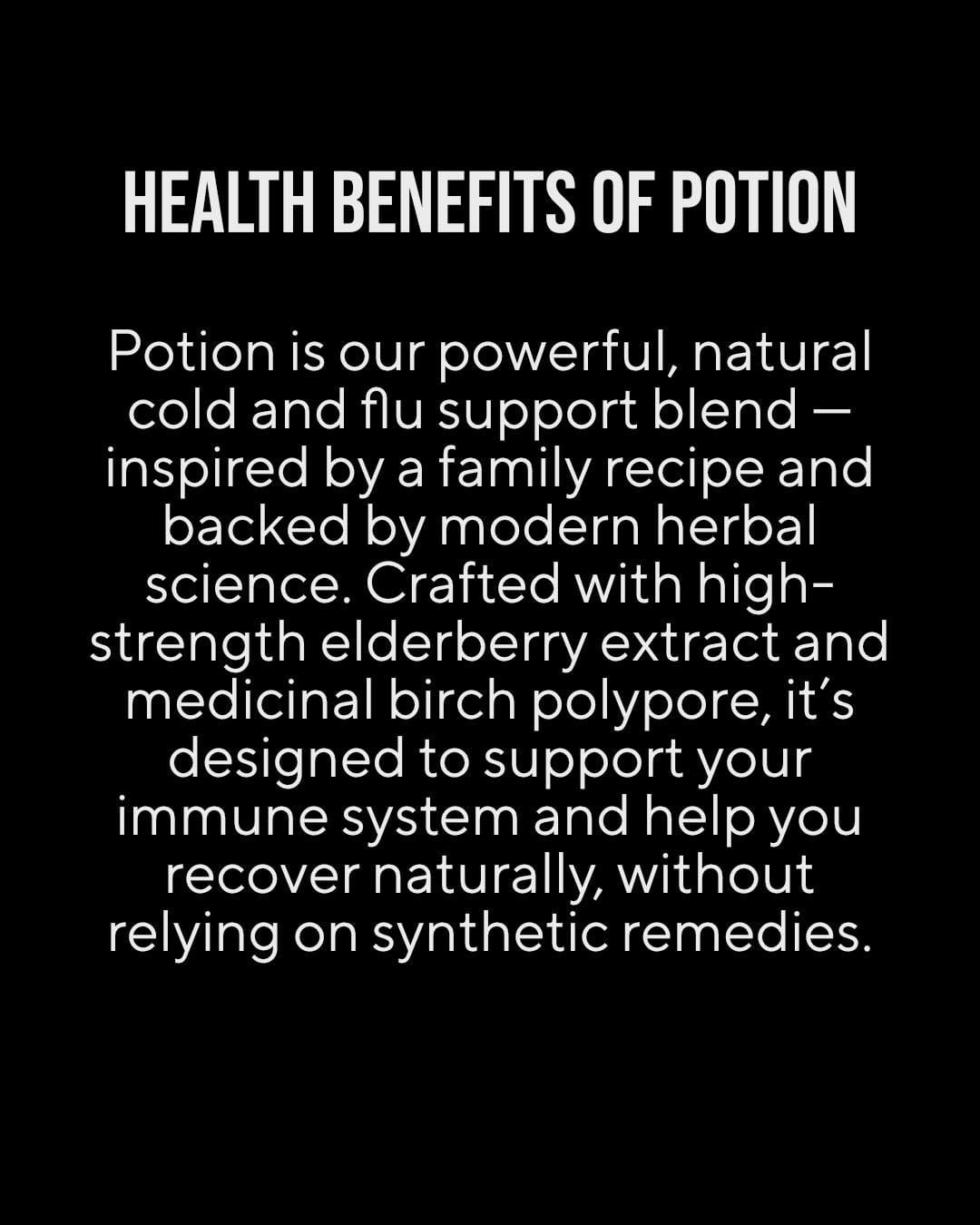 Fireside Brew Co. Potion | Botanical Blend for Cold & Flu Relief