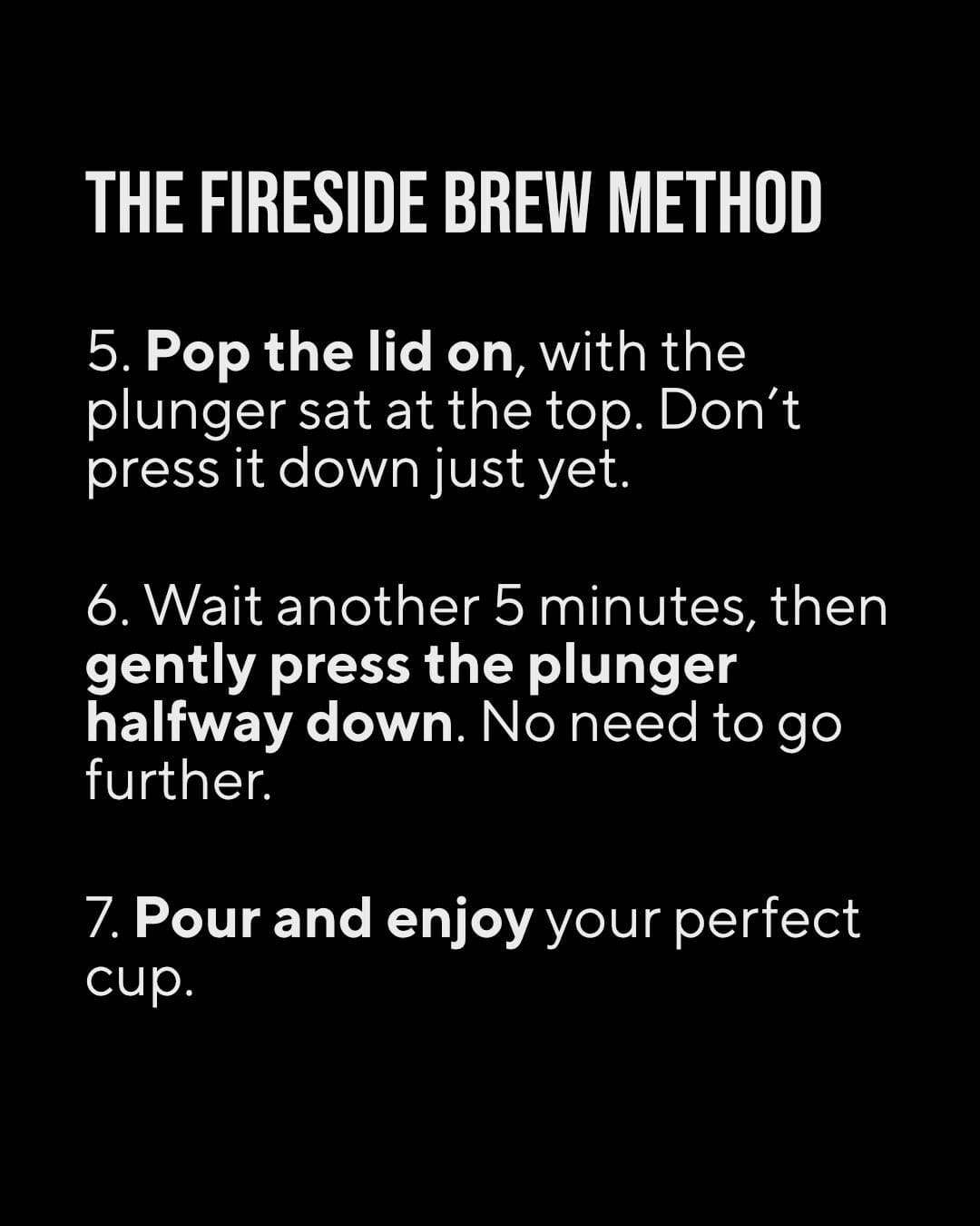 Fireside Brew Co. Premium French Press Coffee Maker