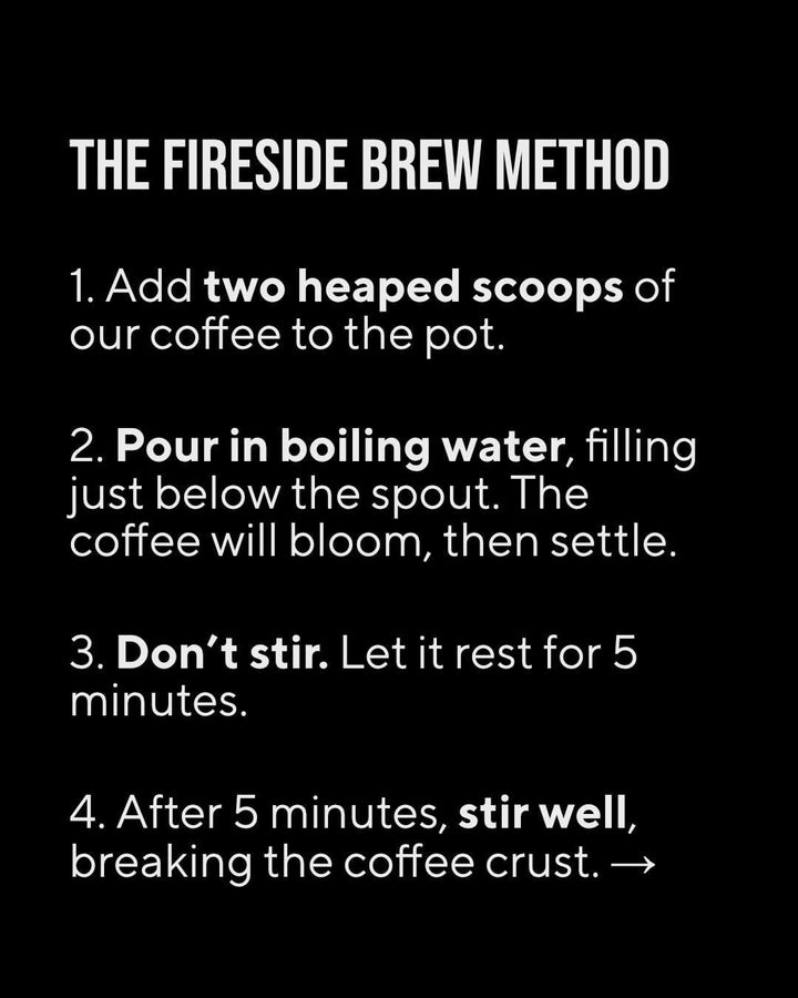 Fireside Brew Co. Premium French Press Coffee Maker