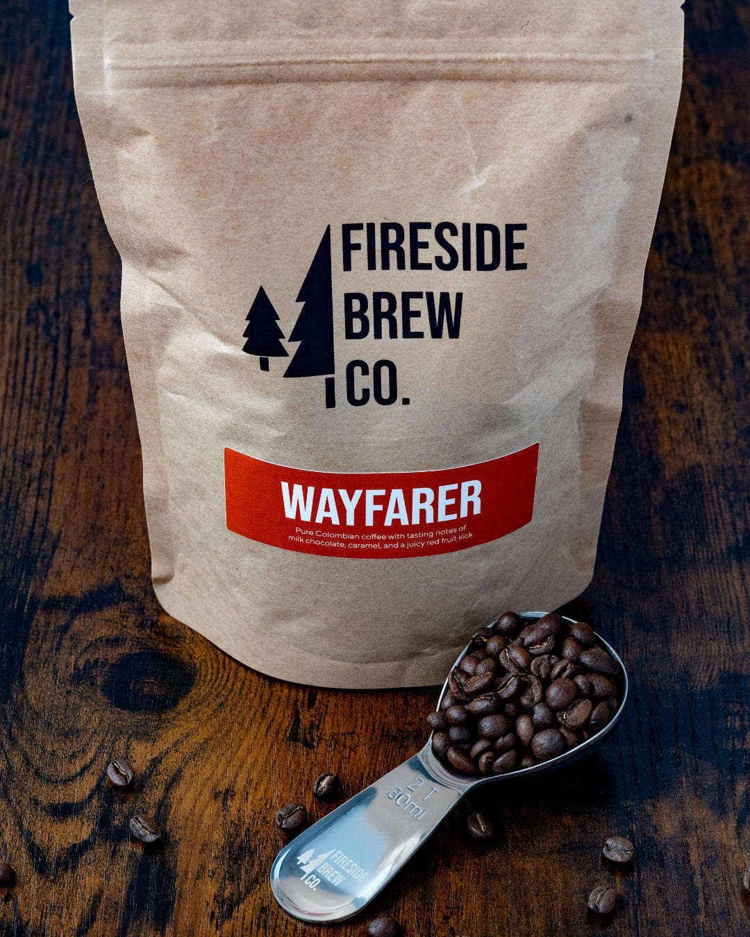 Fireside Brew Co. Wayfarer Original / 250g Refill Bag / Wholebean